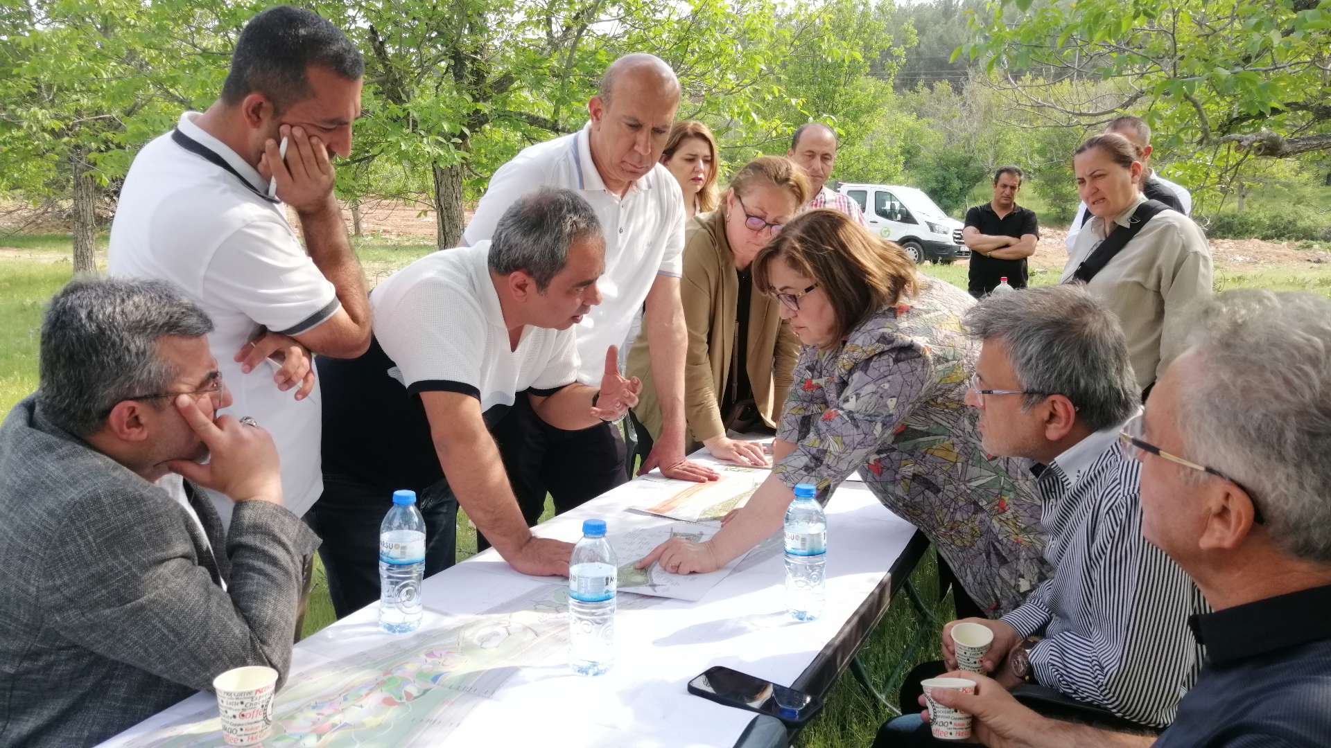 beyannamemizde yer alan yeni projemiz gastro botanik için alan incelemesi yaptık