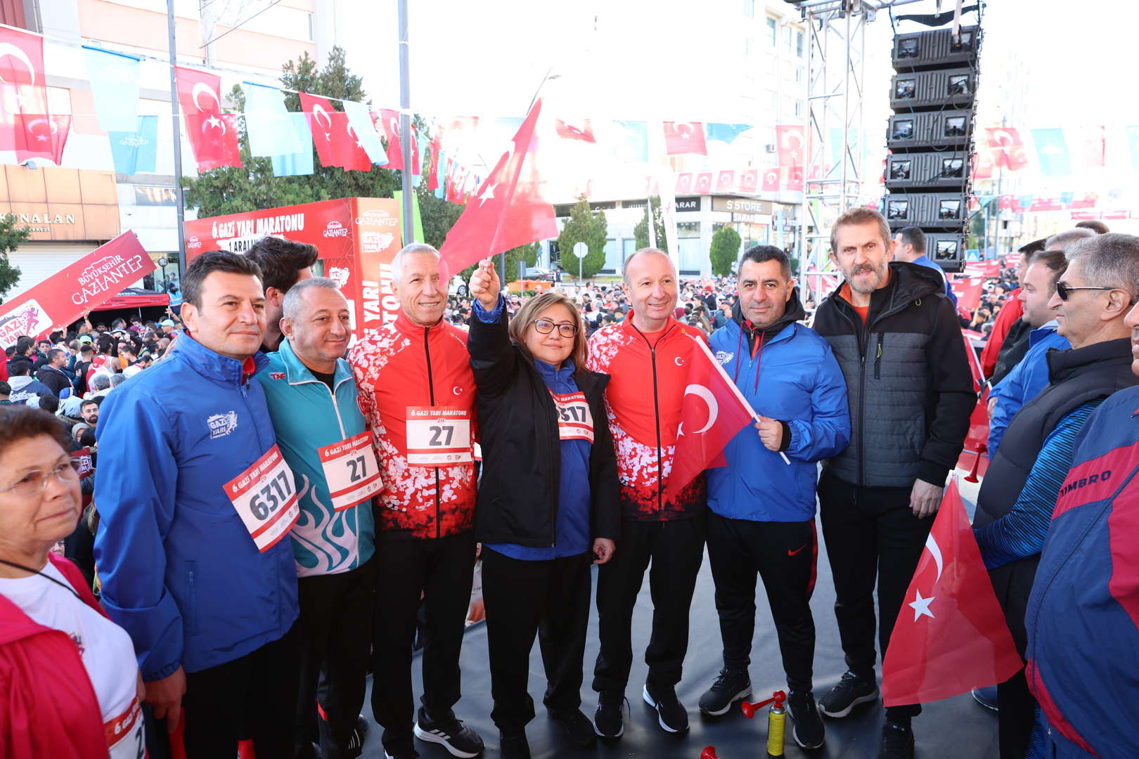 6. gazi yarı maratonu'ndan tarihe geçecek anlar!
