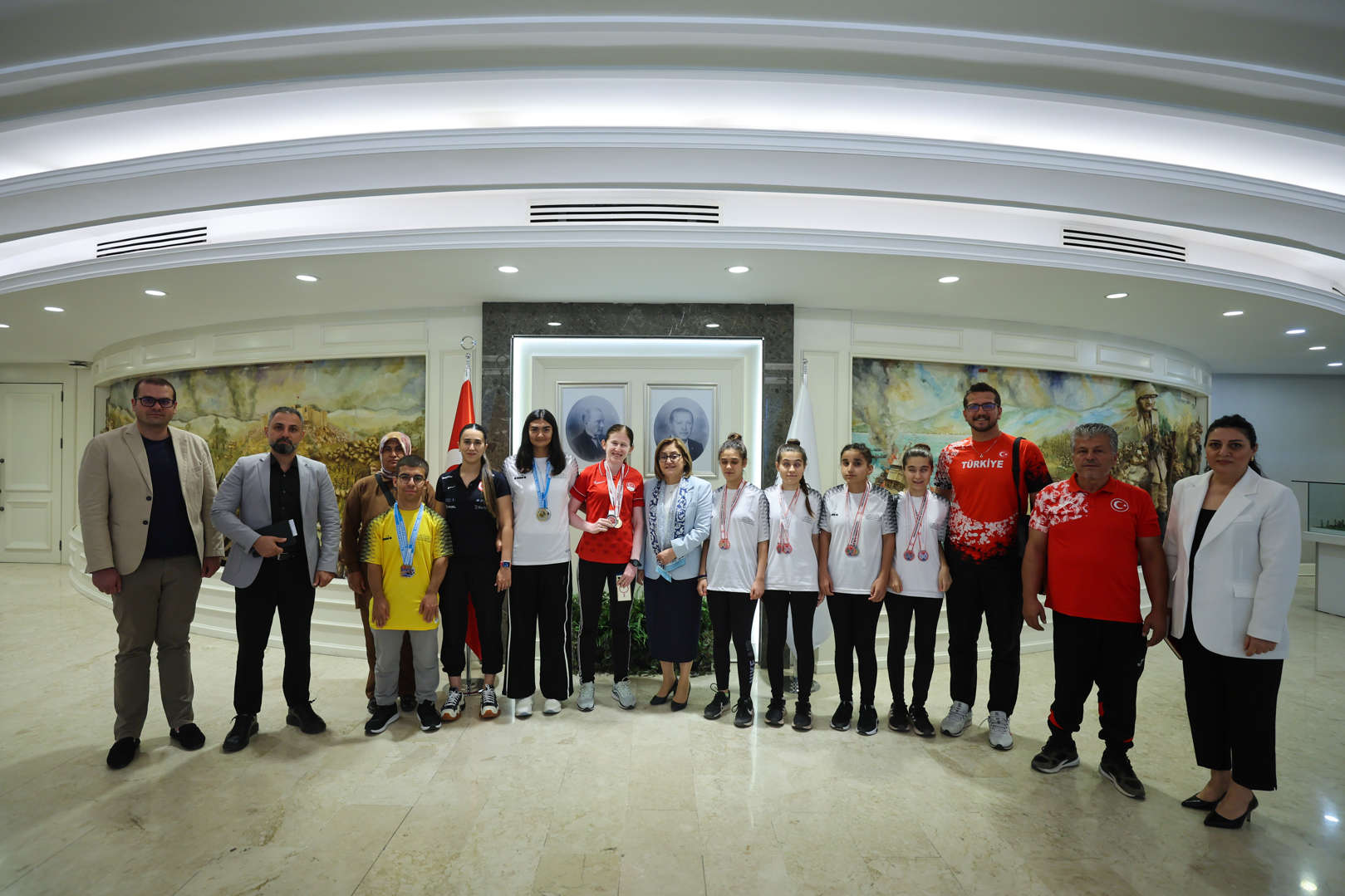 gaziantep’in altın çocuklarıyla gurur duyuyoruz!