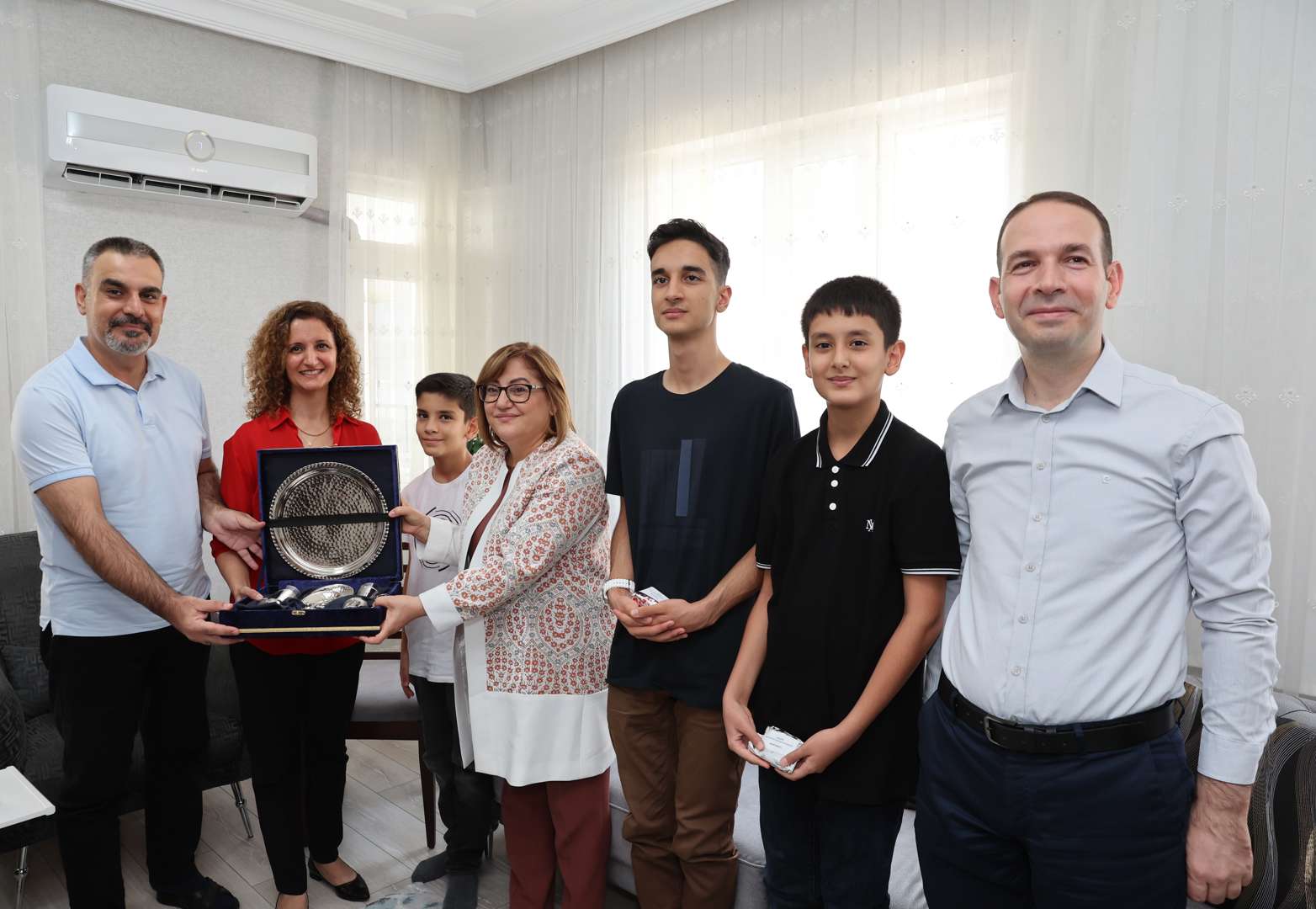 gaziantep'i gururlandıran öğrencilerimizi ziyaret ettik