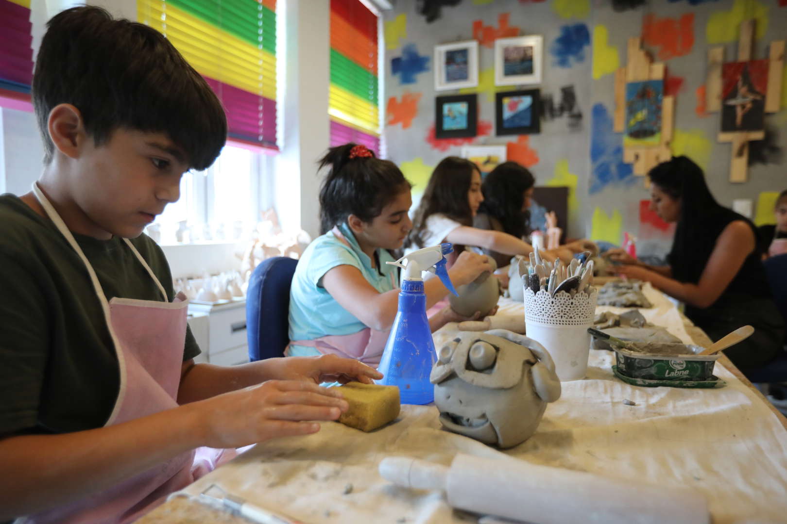 şehrin ortak aklı sanata dönüşüyor! gaziantep sanat merkezi