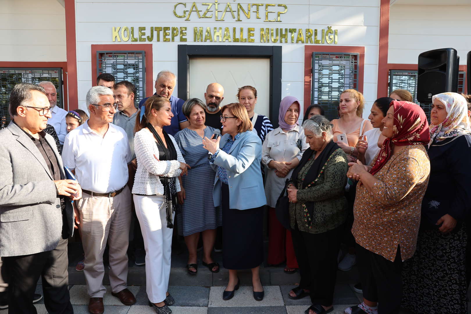 üçoklar ve kolejtepe’de muhtarlık ofisleri gaziantep'in hizmetinde!