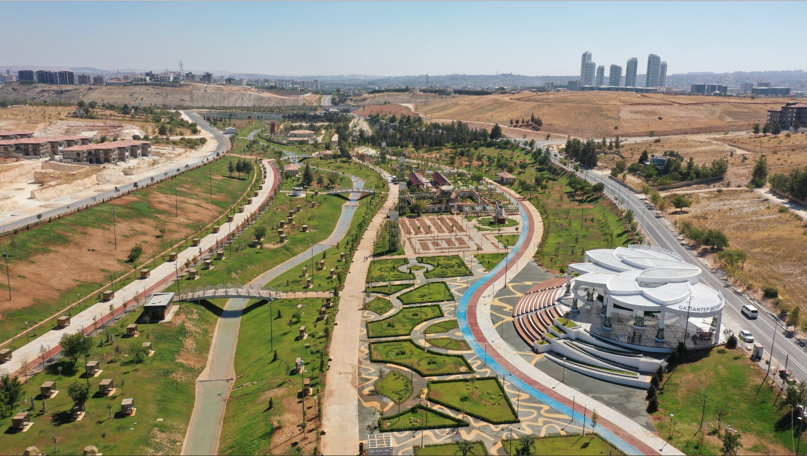 gaziantep’e iki milyon metrekareyi aşan yeşil alan ve park