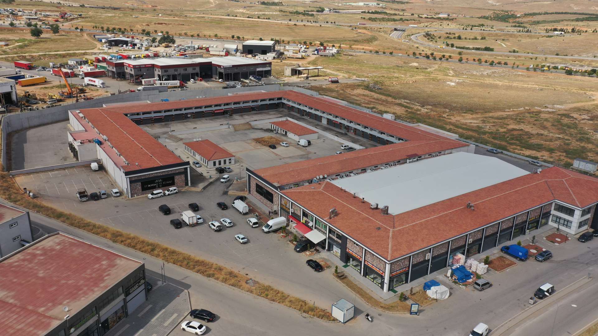 türkiye'nin en büyük ve modern et hali ve et borsası gaziantep'te